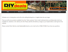 Tablet Screenshot of diydeals.com